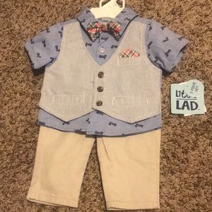 3pc set cute church outfit